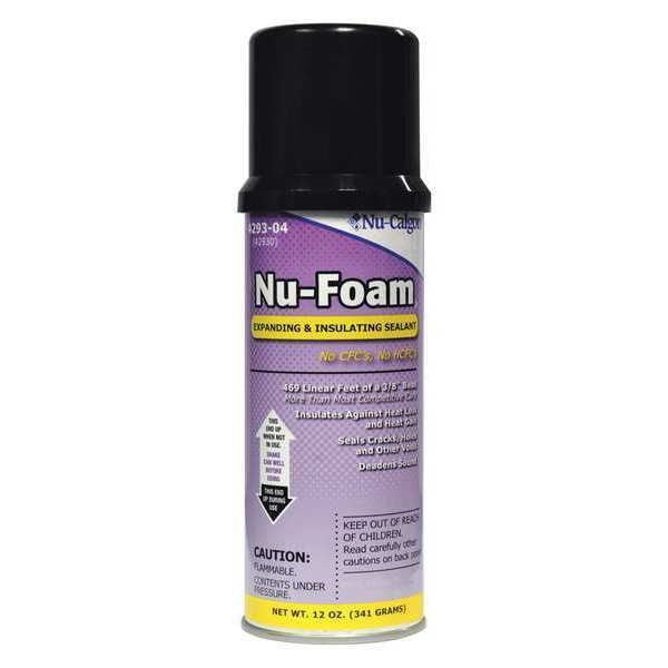 Multipurpose/Construction Spray Foam Sealant,  12 oz,  Aerosol Can,  Beige