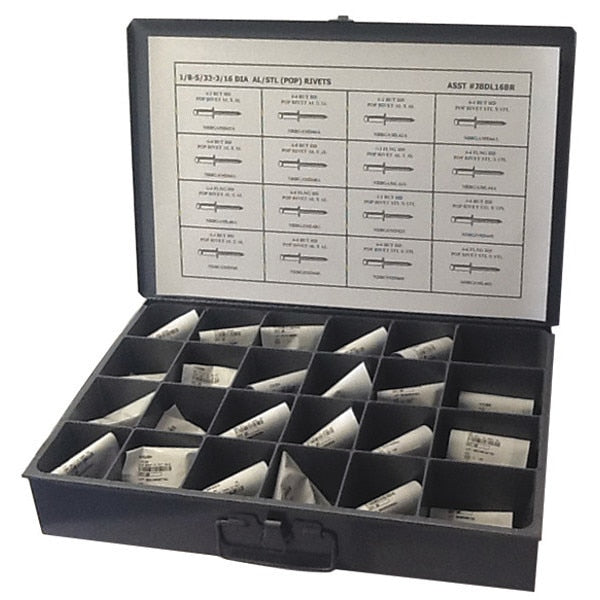 Blind Rivet Assortment, 1450 pcs.