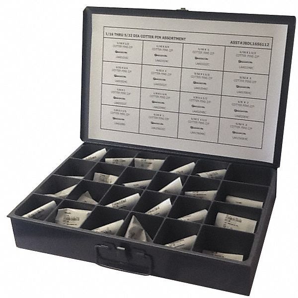 Pin Assortment, 16 Sizes, 1600 pcs.