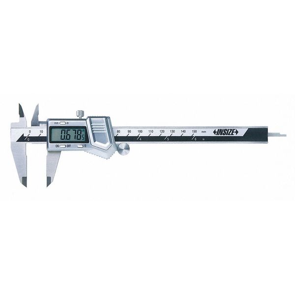 Digital Caliper, SS, 0-8"/0-200mm Range