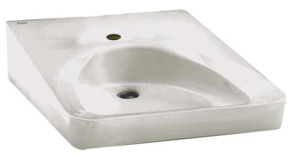 Bathroom Wheelchair Sink, Wall, 27 In. L