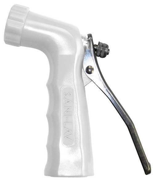 Pistol Grip Insulated Spray Nozzle,  3/4" Female,  100 psi,  6.5 gpm,  White