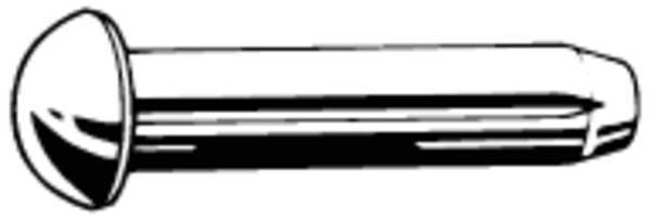 Pin, Steel Ust 36-2, 6mm dia., PK50