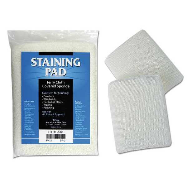 Staining Pad, 5 In x 4 In, PK3