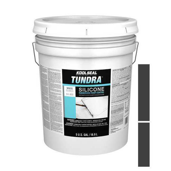 Roof Coating,  5 gal,  Pail,  White
