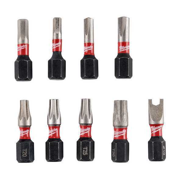 SHOCKWAVE Impact Â Security Insert Bit Set - 9PC