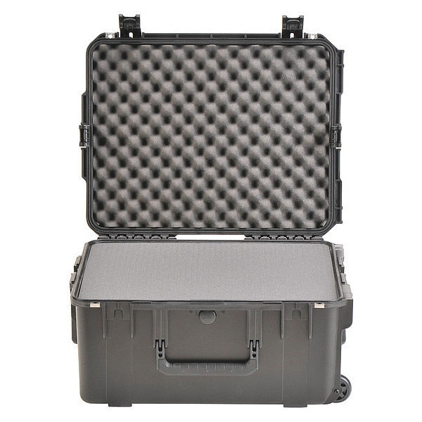 Black Protective Case,  24-1/2"L x 19.37"W x 12.22"D