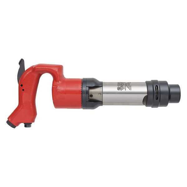 0.68 Inch Air Chipping Hammer,  Round Shank,  Stroke 2.52 in,  Bore Diameter 1.14 in - 1750 BPM