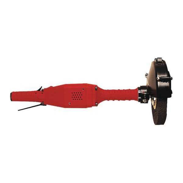 Straight Angle Grinder,  1/2 in Air Inlet,  Heavy Duty,  4, 500 rpm,  3.2 hp