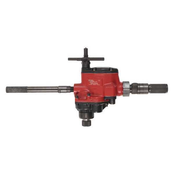 1-1/4 Inch Air Drill,  T-Handle,  Morse Taper 3 Chuck,  2.8 HP / 2100 W,  Torque 144.6 ft. lbf - 380 RPM