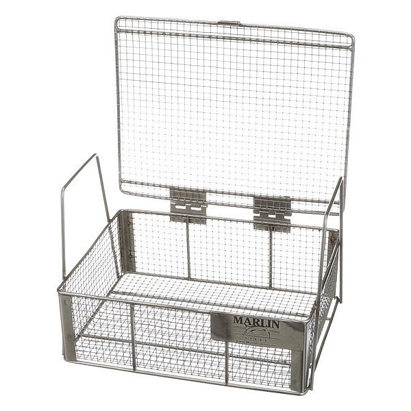 Silver Rectangular Parts Washing Basket,  Stainless Steel