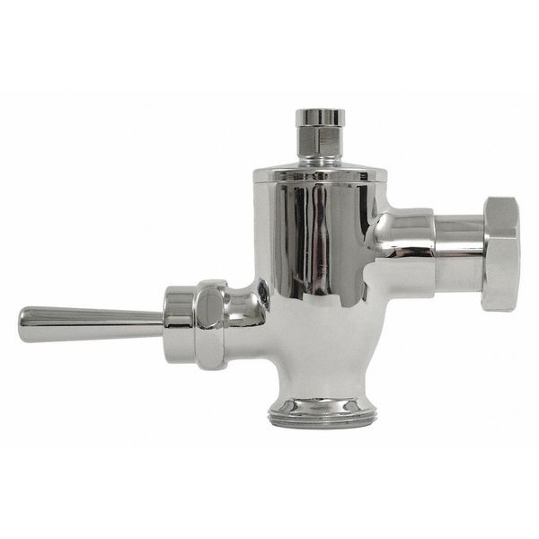 1.0 gpf,  Urinal Manual Flush Valve,  3/4 in IPS Inlet,  Lever