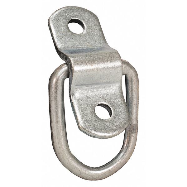 D-Ring, Zinc Plated, 1/4" dia, 2000 lb. Cap