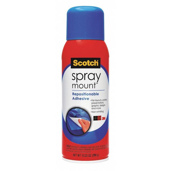 Spray Adhesive,  10.25 oz,  Can