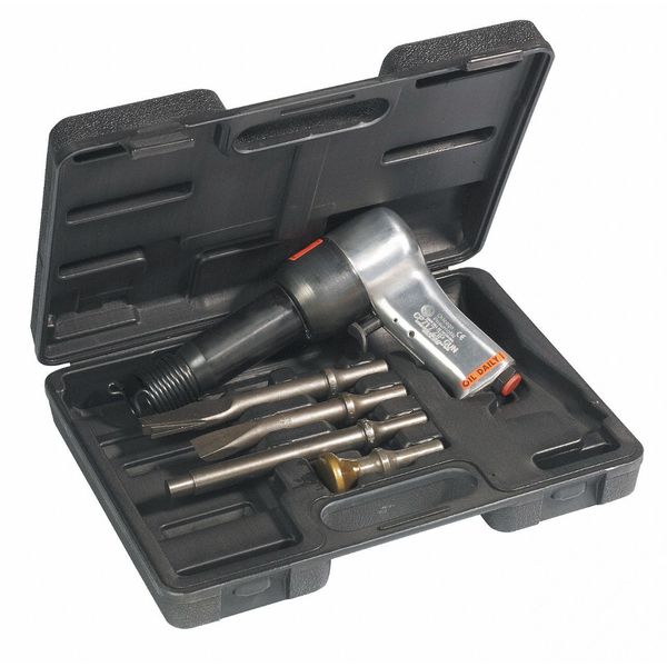 0.498" Round Pistol Air Hammer Kit 1800 bpm