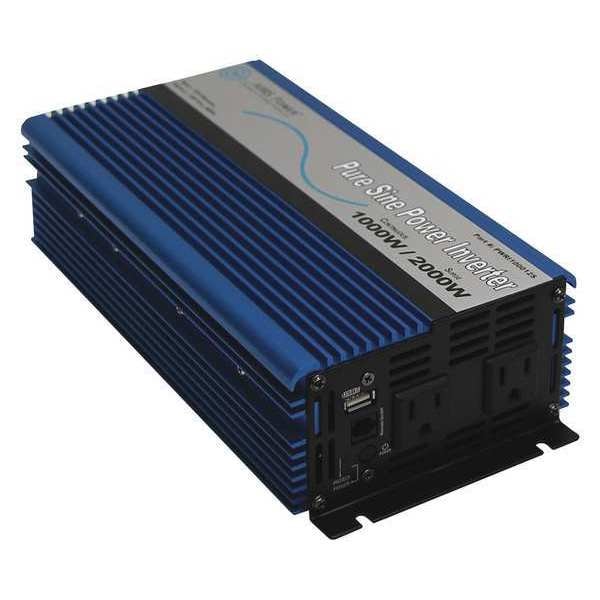 Power Inverter,  Pure Sine Wave Form,  1000W Nominal Output,  120V AC Output Voltage,  1 Outlets