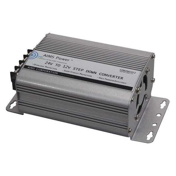 Converter,  Aluminum Case,  12V DC Output Voltage