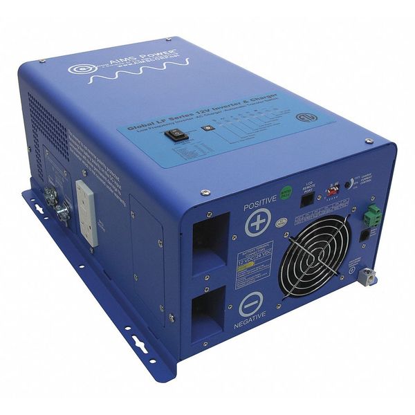 Inverter Charger,  Pure Sine Wave Form,  1500W Nominal Output,  Depends On Battery Type Output Voltage