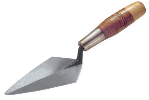 Brick Trowel, Pointing, 2-3/4 x 6 in, Steel