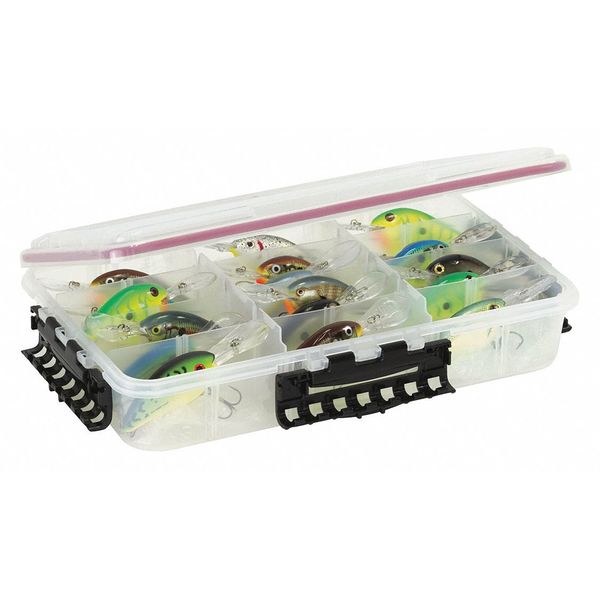 Adjustable Compartment Box with 4 to 15 compartments,  Plastic,  3" H x 8.88 in W