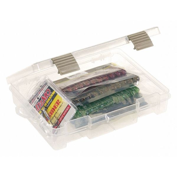 Storage Box with 1 compartments,  Plastic,  2 in H x 7 in W