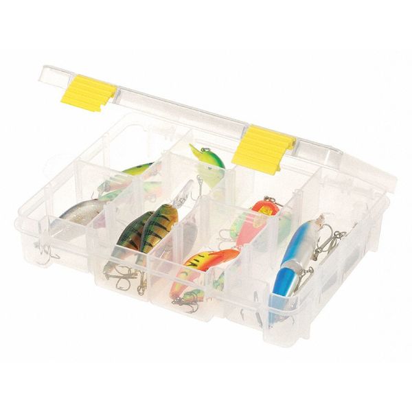 Adjustable Compartment Box with 4 to 16 compartments,  Plastic,  2 in H x 7 in W