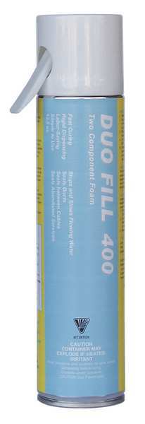 Multipurpose/Construction Spray Foam Sealant,  13 oz,  Aerosol Can,  Light Blue,  3 Component