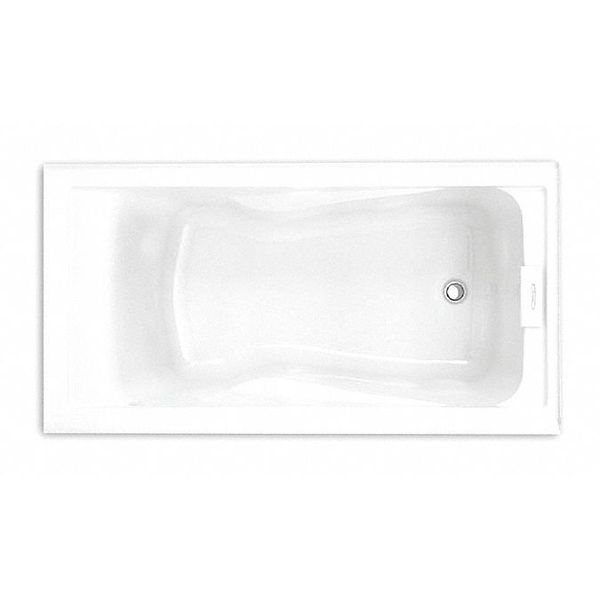 Deep Soak Bathtub,  W/Apron, Rh, White