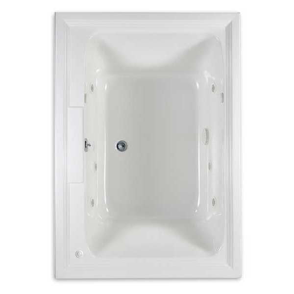 Ecosilent Whirlpool Tub, 60x42", White