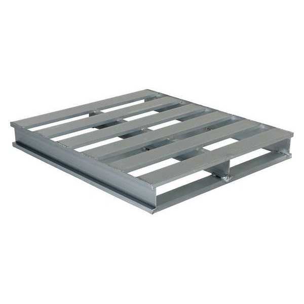 Aluminum Heavy Duty Aluminum Pallet,  48 in L,  40.125 in W,  6 H