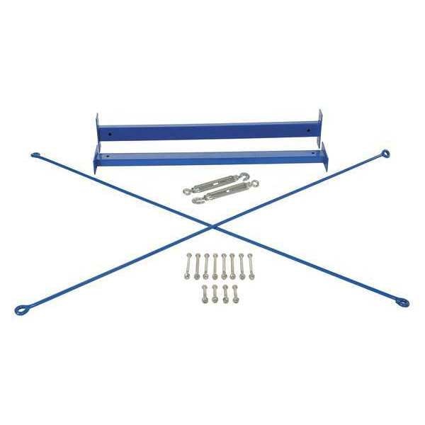 Blue Steel Medium Duty Cantilever Brace Set 59"W x 59"L x 6"H