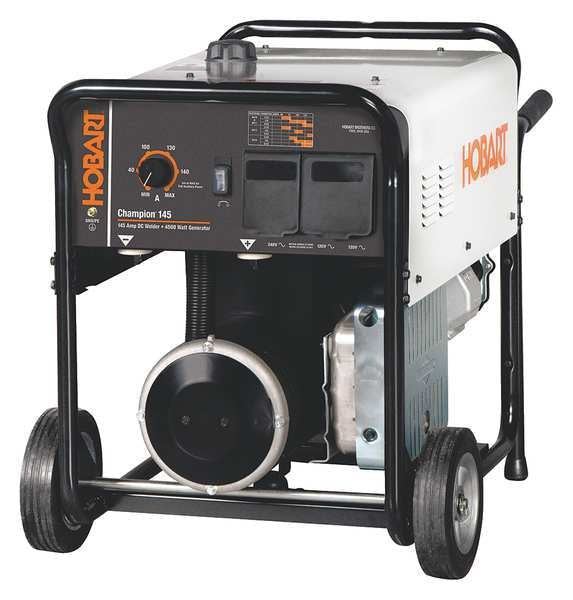 Engine Driven Welder,  Champion 145 Series,  Recoil Start,  Gas,  4, 750 W Peak