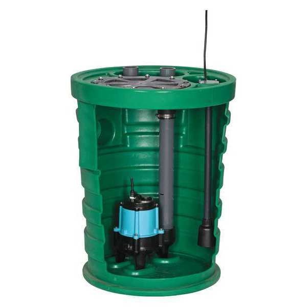 Sewage System, 1/2HP, 4inx2in, 9.5A, 41 gal.