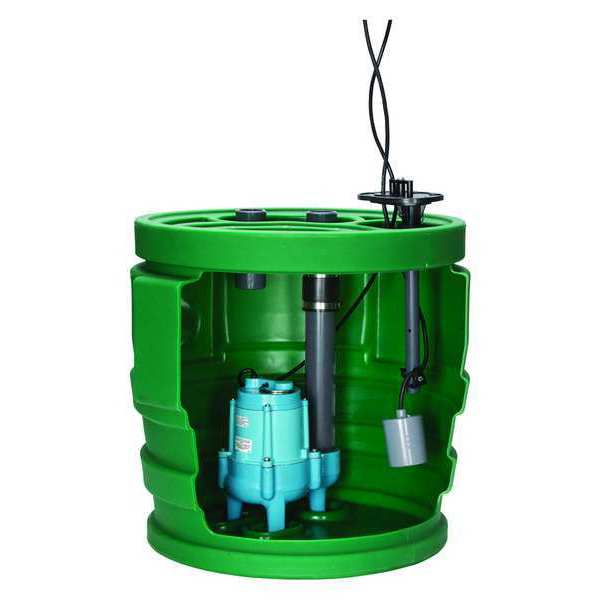 Sewage System, 4/10HP, 4inx2in, 8.5A, 18-3