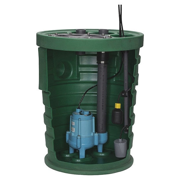Sewage System, 4/10HP, 4inx2in, PSC, 8.5A