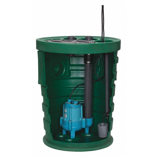 Sewage System, 1/2HP, 4inx2in, 9.5A, 1750rpm