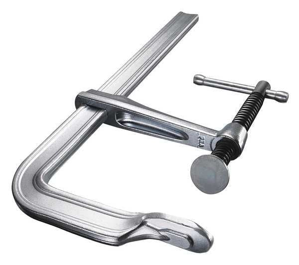 18 in Bar Clamp Forged Steel Handle and 4 3/4 in Throat Depth