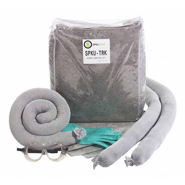 Spill Kit, Bag, Universal, 6" H x 15" W