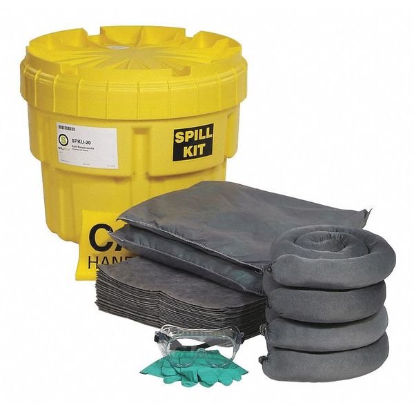 Spill Kit, Drum, Universal, 19" H x 22" W