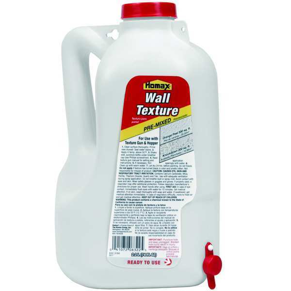 Pre-Mixed Wall Texture,  2.2 L,  Bottle,  White