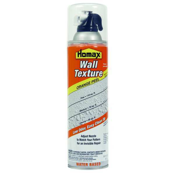 Wall Textured Spray Patch, White, Orange Peel, 20 oz