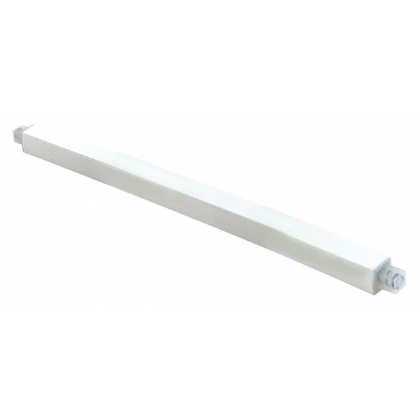 Towel Bar,  3/4 in H,  36 in W,  3/4 in D,  Plastic,  Unfinished