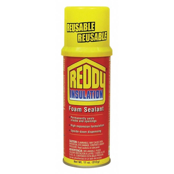 Multipurpose/Construction Spray Foam Sealant,  11 oz,  Aerosol Can,  Beige,  1 Component