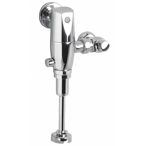 0.125 gpf,  Urinal Automatic Flush Valve,  Polished chrome,  3/4 in IPS