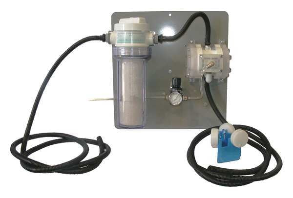 Pneumatic pump and floating pickup