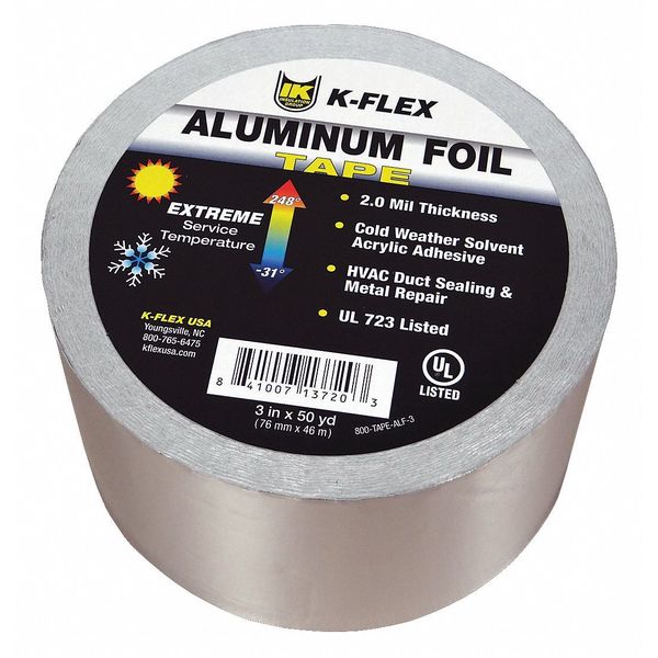 4" x 150 Ft. Aluminum Pipe Insulation Tape