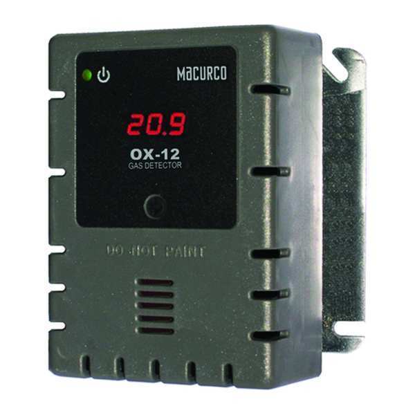 Fixed Gas Detector, O2, 0 to 25% vol.