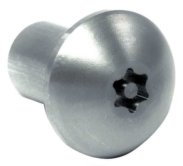Binding Barrel,  3/8"-16,  3/4 in Brl Lg,  1/2 in Brl Dia,  18-8 Stainless Steel Plain