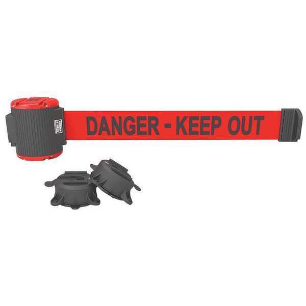 Magnetic Belt Barrier, Danger Keep Out, Rd