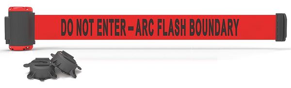 Magnetic Belt Barrier, DoNotEnter ArcFlsh